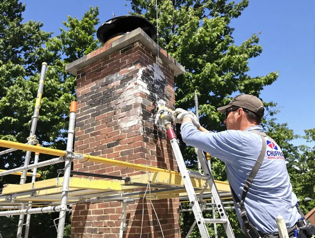 Structural chimney repair by Winchester Chimney Sweep in Winchester, MA