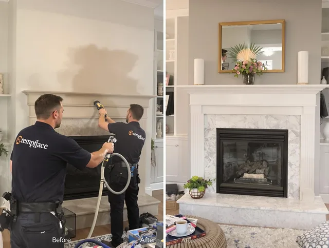 Professional soot removal by Winchester Chimney Sweep team in Winchester, MA